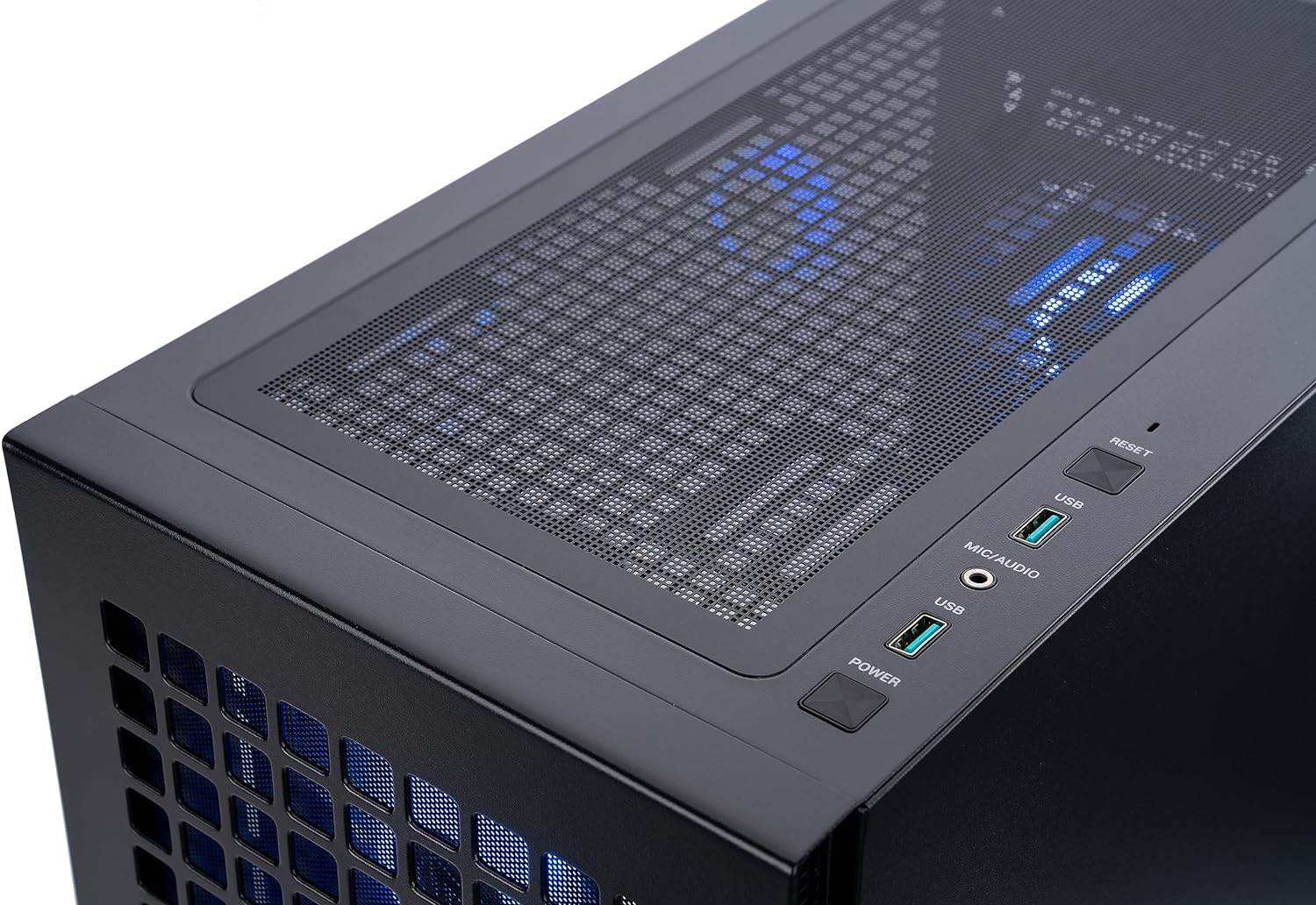 ABS Aeolian-M Aqua High Performance Gaming PC – Intel i5 13400F - GeForce RTX 4060-16GB DDR4 3200MHz - 1TB M.2 NVMe SSD – AAMA134004060