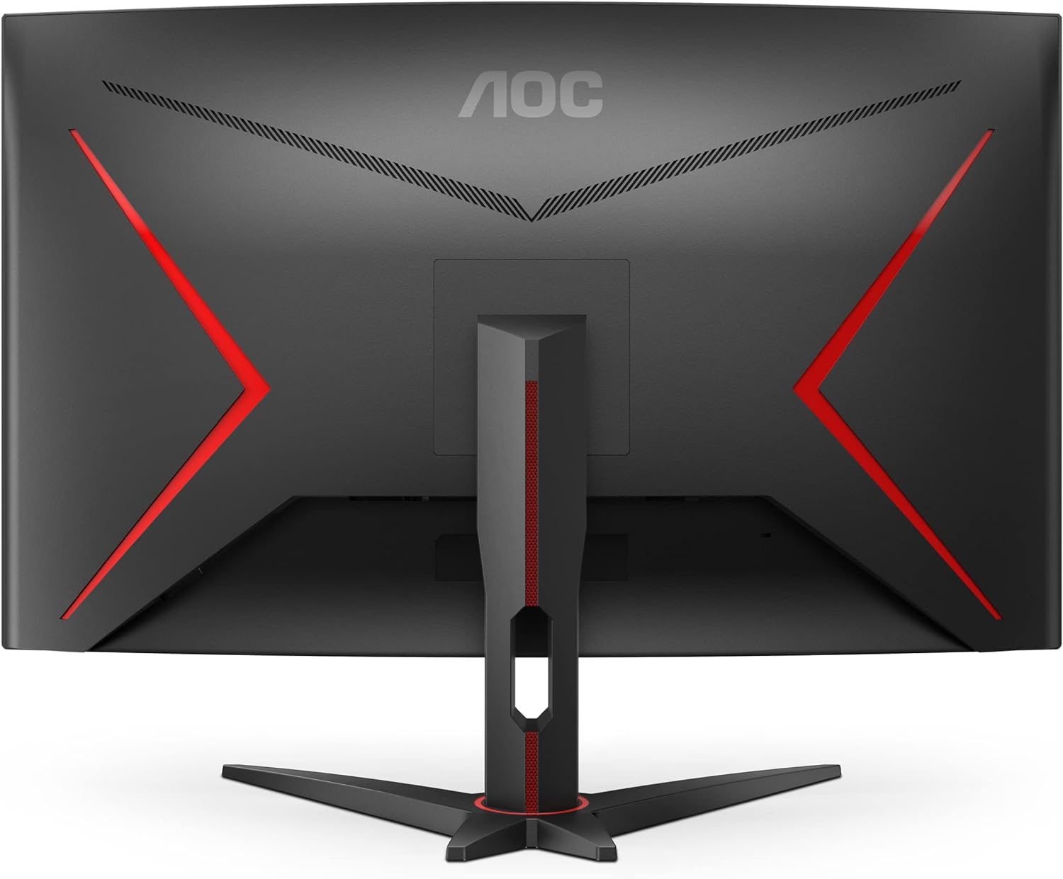 AOC C24G1A 24 Curved Frameless Gaming Monitor, FHD 1920x1080, 1500R, VA, 1ms MPRT, 165Hz (144Hz supported), FreeSync Premium, Height adjustable Black