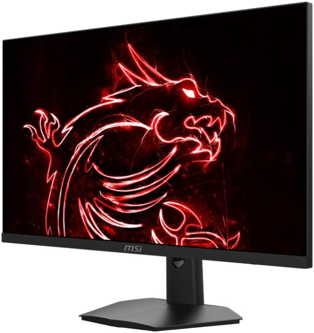 MSI 27” FHD (1920 x 1080) Non-Glare with Super Narrow Bezel 180Hz 1ms 16:9 HDMI/DP G-sync Compatible HDR Ready HDR Ready IPS Gaming Monitor (G274F),Black