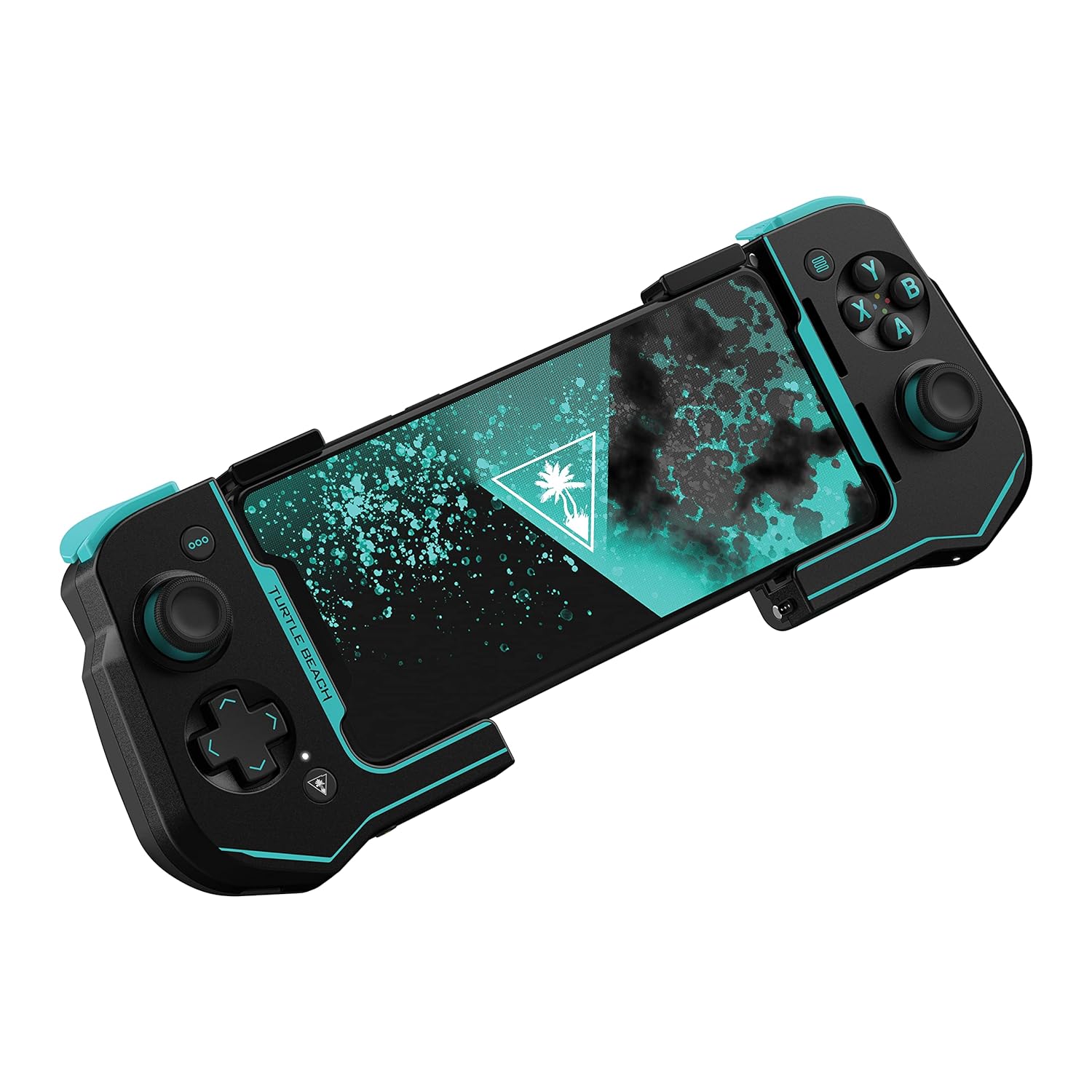 Turtle Beach Atom Mobile Game Controller with Bluetooth for Cloud Gaming on iPhone with Compact Shape, Console Style Controls  Low Latency Bluetooth – Cobalt Blue